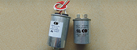 金属化聚丙烯膜交流电动机电容器(圆柱形、铝外壳、防爆)