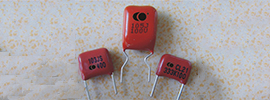 Metallized polyester film capacitor(Dipped)